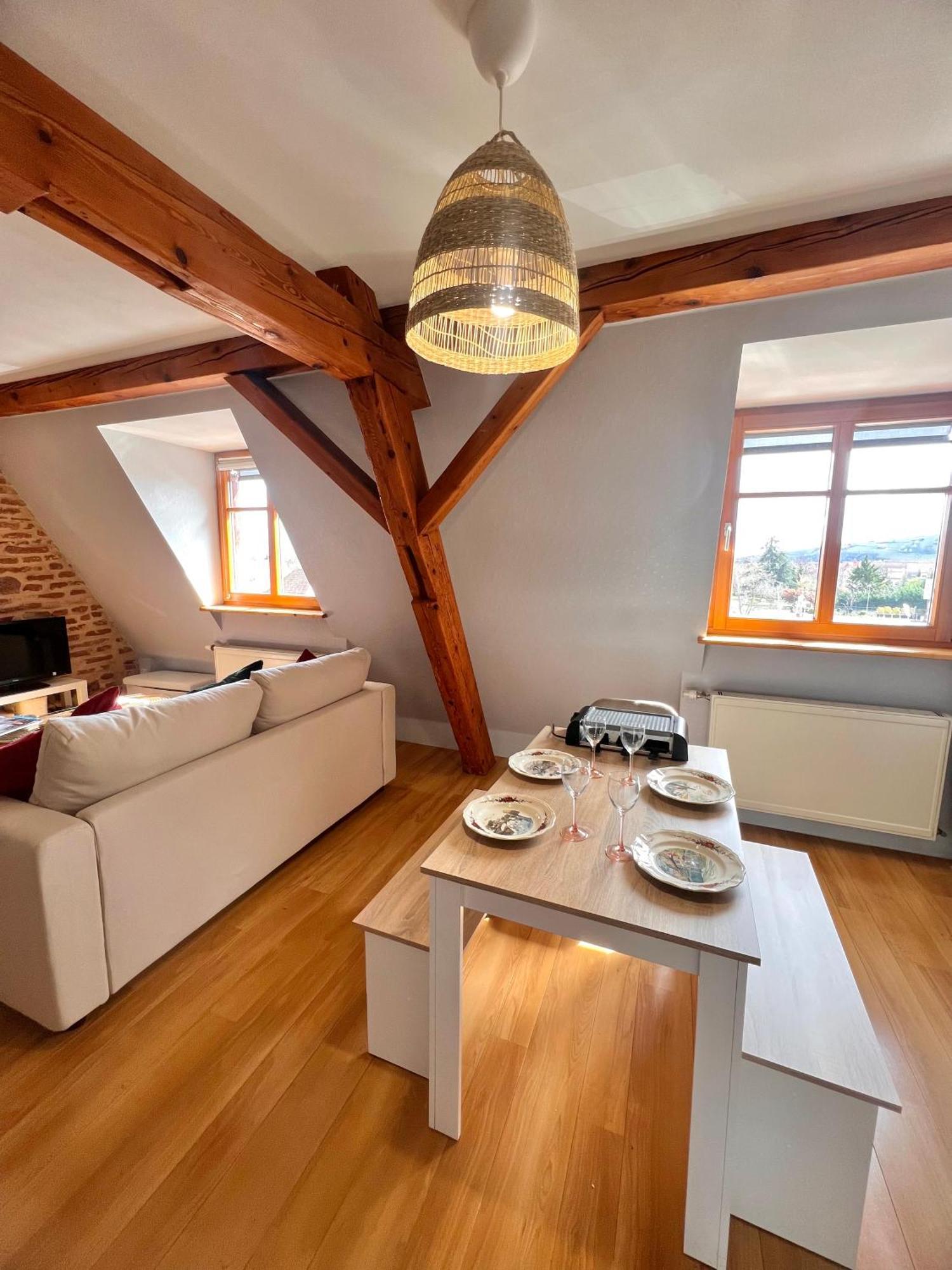 Duplex Au Coeur De Turckheim, 10 Min De Colmar Et Place De Parking Bagian luar foto